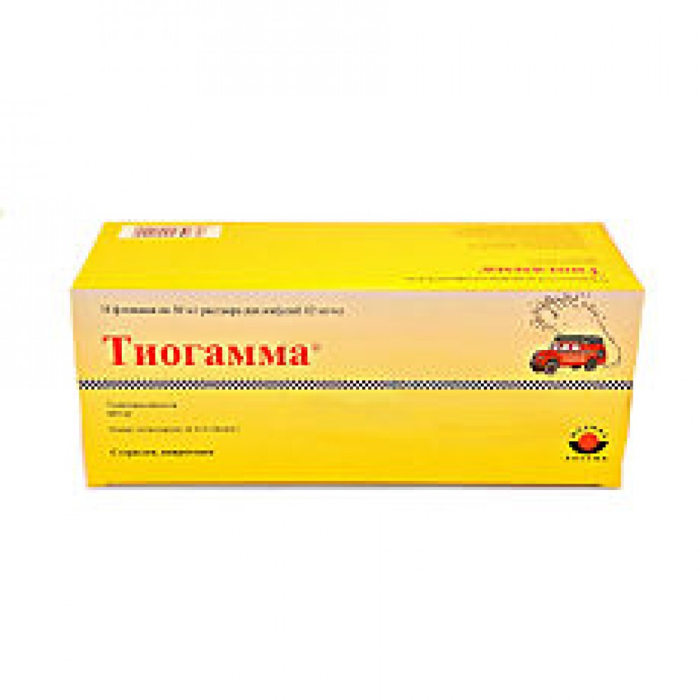 Тиогамма 60 Таблеток Цена