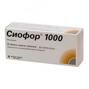 Сиофор-1000  таб. п/о 1000мг №60