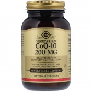 Solgar, Солгар вегетарианский коэнзим CoQ-10 200 мг, 60 капсул