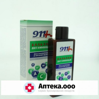 911-Витаминный бальзам д/восст/питания волос  фл. 150мл