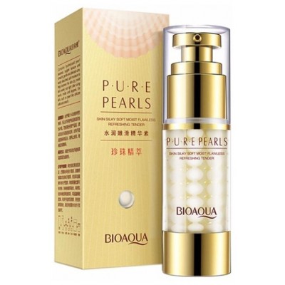 BioAqua Pure Pearls Омолаживающая сыворотка для лица с жемчужной пудрой  60 г